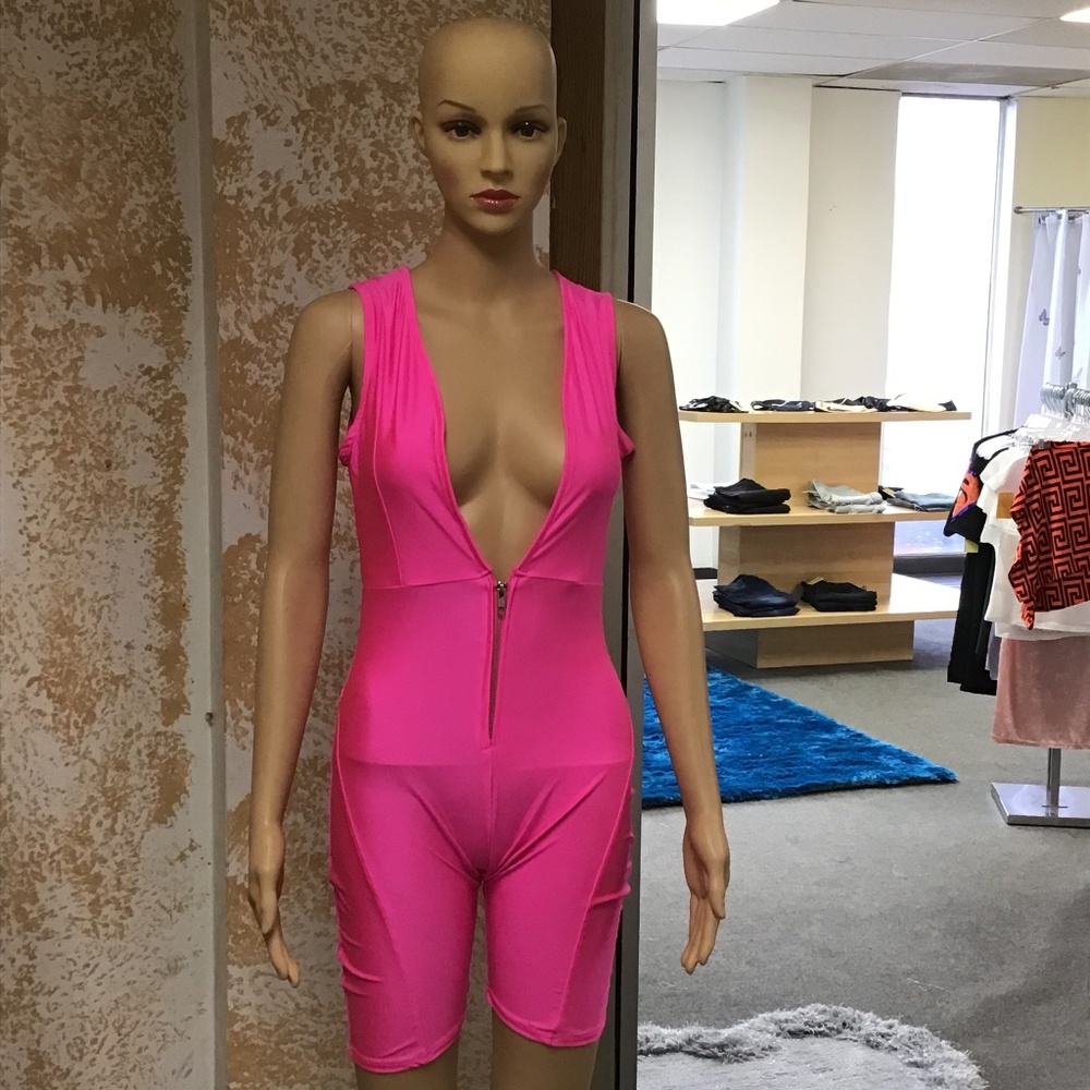 Pink romper